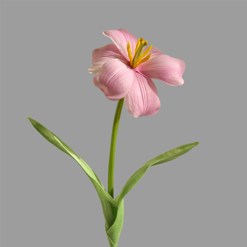 New Open Dutch Tulip Artificial Flower Realistic Touch Moisturizing  Flower Arrangement