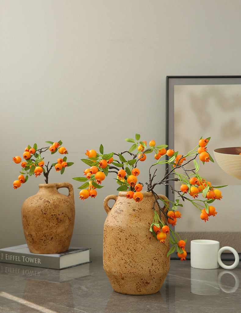 Artificial Hawthorn Fake Flower Fake Fruit Decoration Display