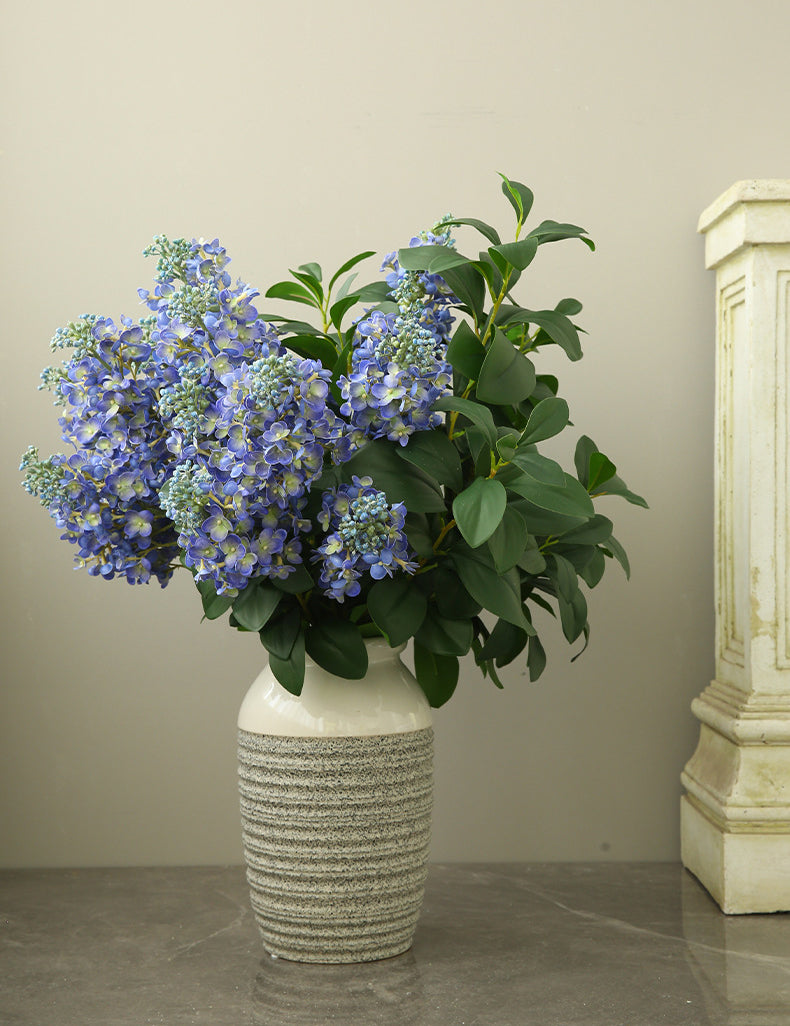 Artificial Flower Realistic Touch Moisturizing Lilac New Style Pastoral Fake Flower