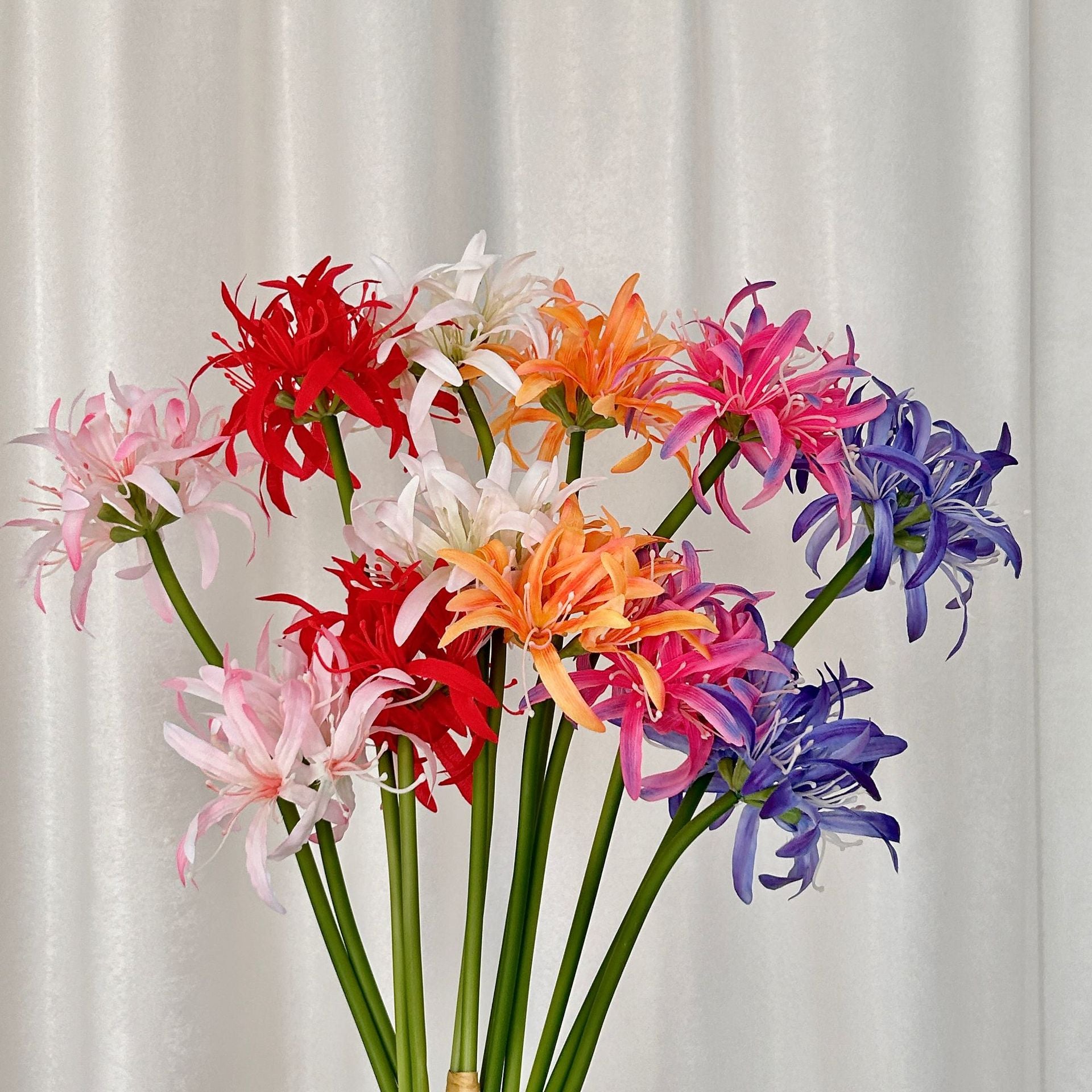 2 Heads of  Begonia Artificial Flowers Manzhushahua Fake Flowers