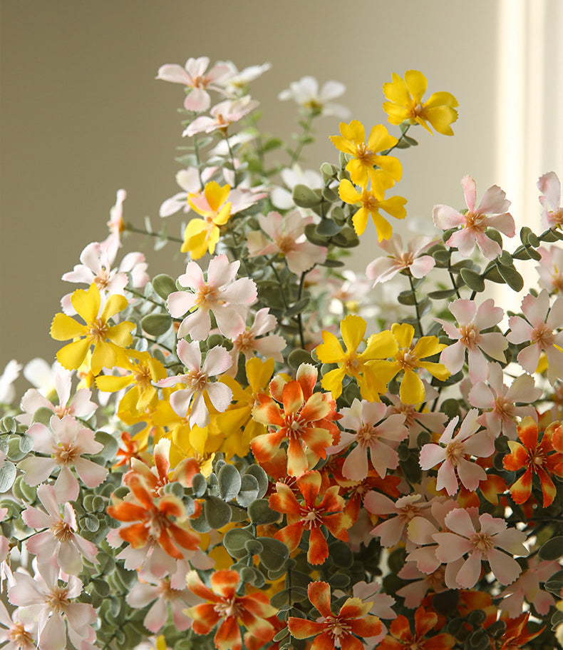Artificial Flowers Small Wildflowers Home Decoration  Flower Arrangement