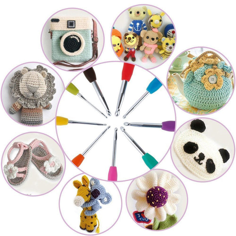 crochet kit and accessories