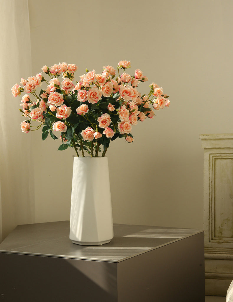 Artificial Rose Flower Arrangement Bouquet Bubble Rose