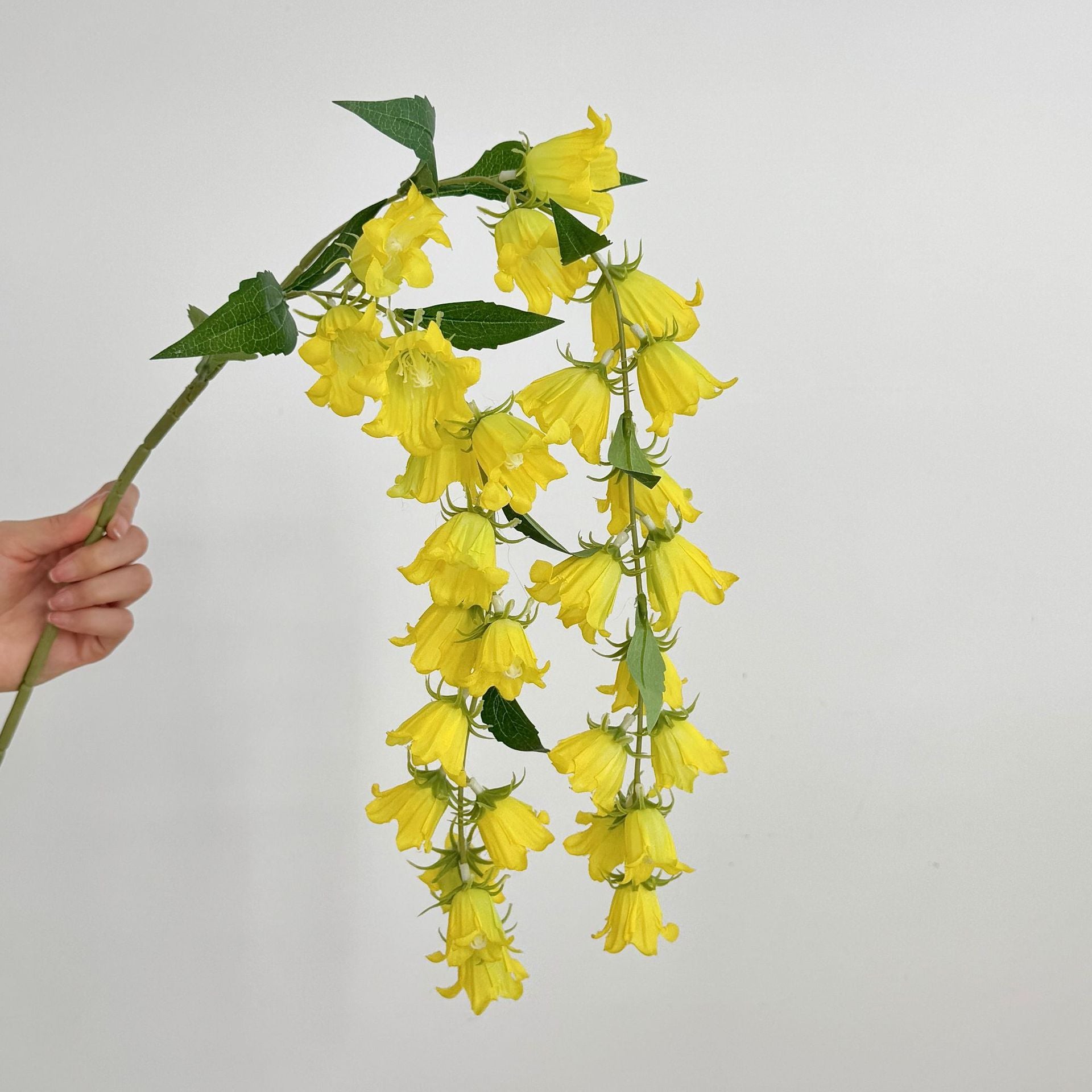 Hanging Wind Chime Artificial Lily of the Valley Green Plant
