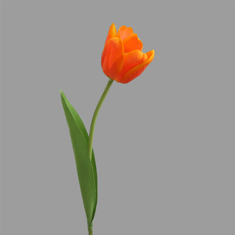 Artificial Flower Single Stem Realistic Tulip Home Decor  Artificial Flower Arrangement