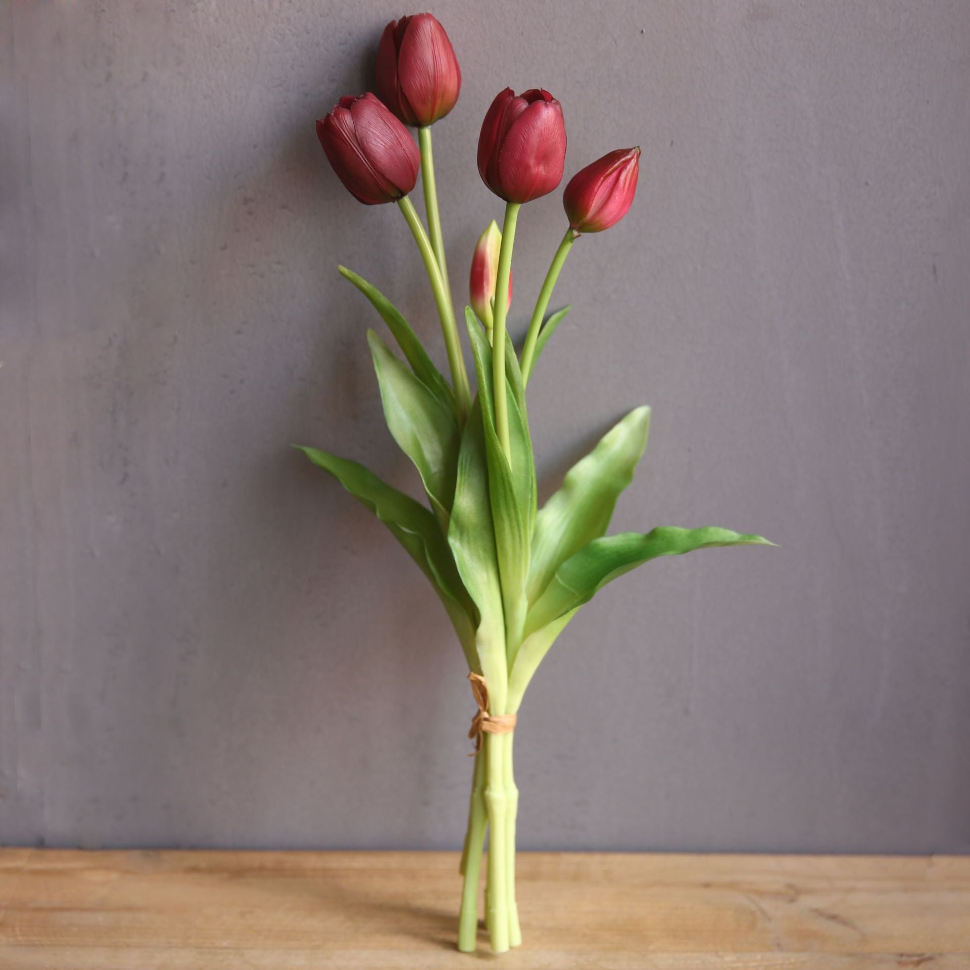 Moisturizing Five-Headed Tulip Bouquet Artificial Flower Decoration Home Decor
