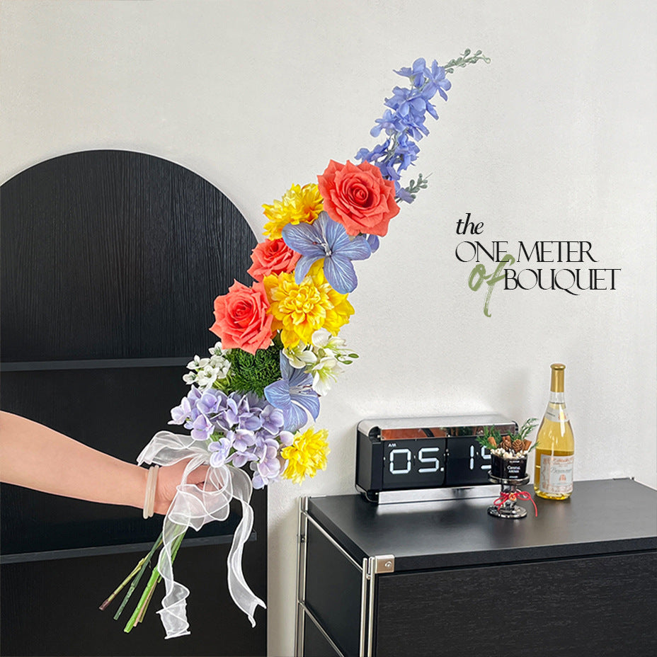 Wedding Ornamental Flower One Meter Bouquet Bridal Bouquet Fake/Artificial Flower