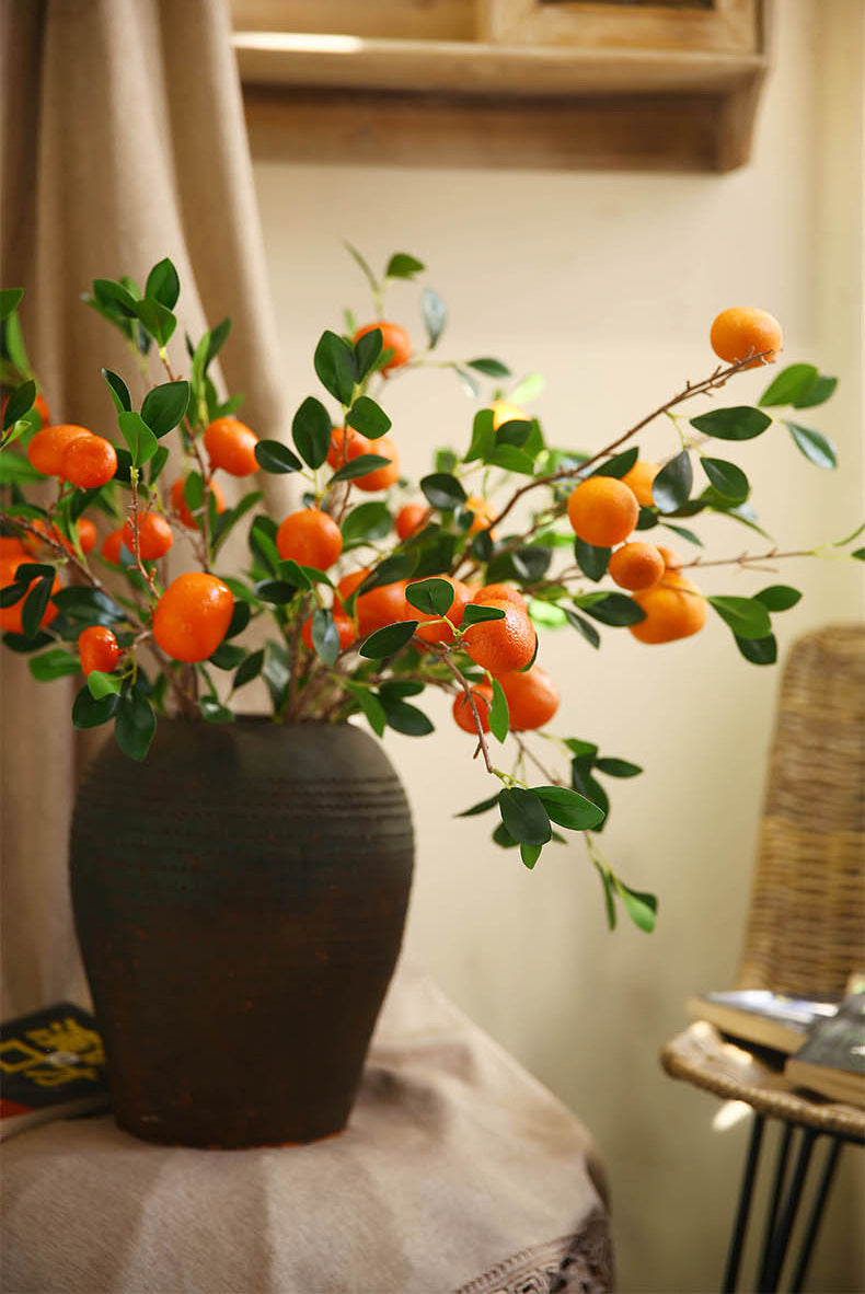 Artificial Kumquat orange fruit