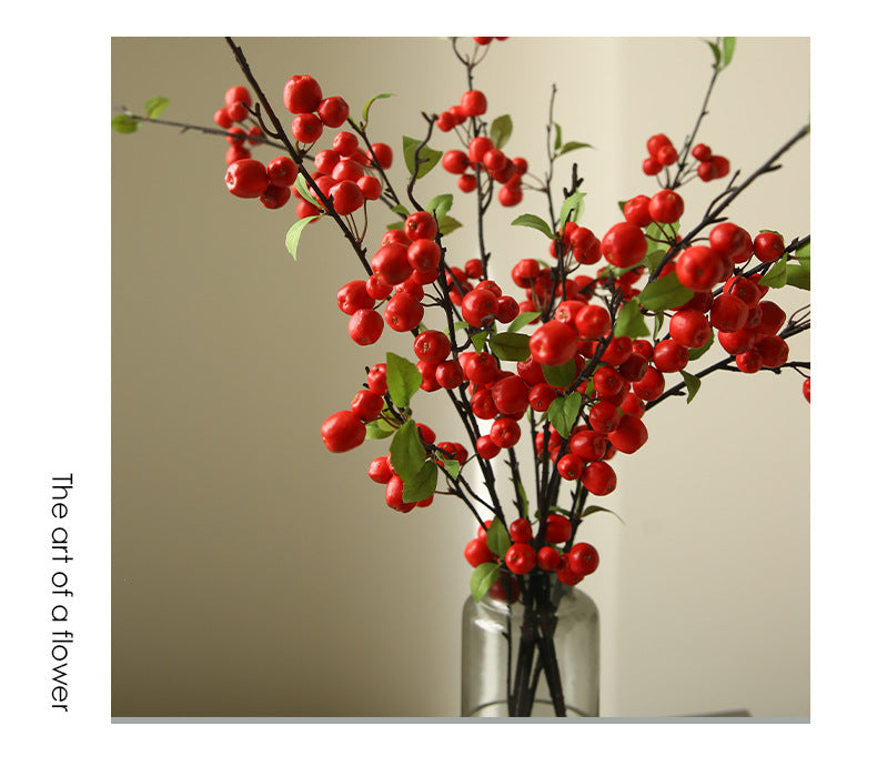 Artificial Flowers Refreshing Small Apple Artificial Fruit