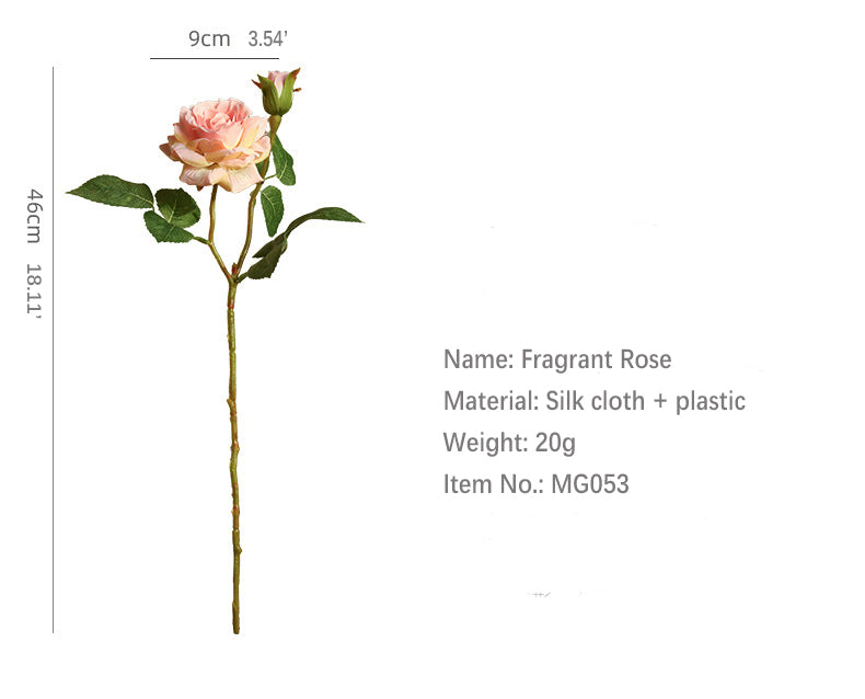 Artificial Flower Fragrant Rose Home Decoration Fake Flower
