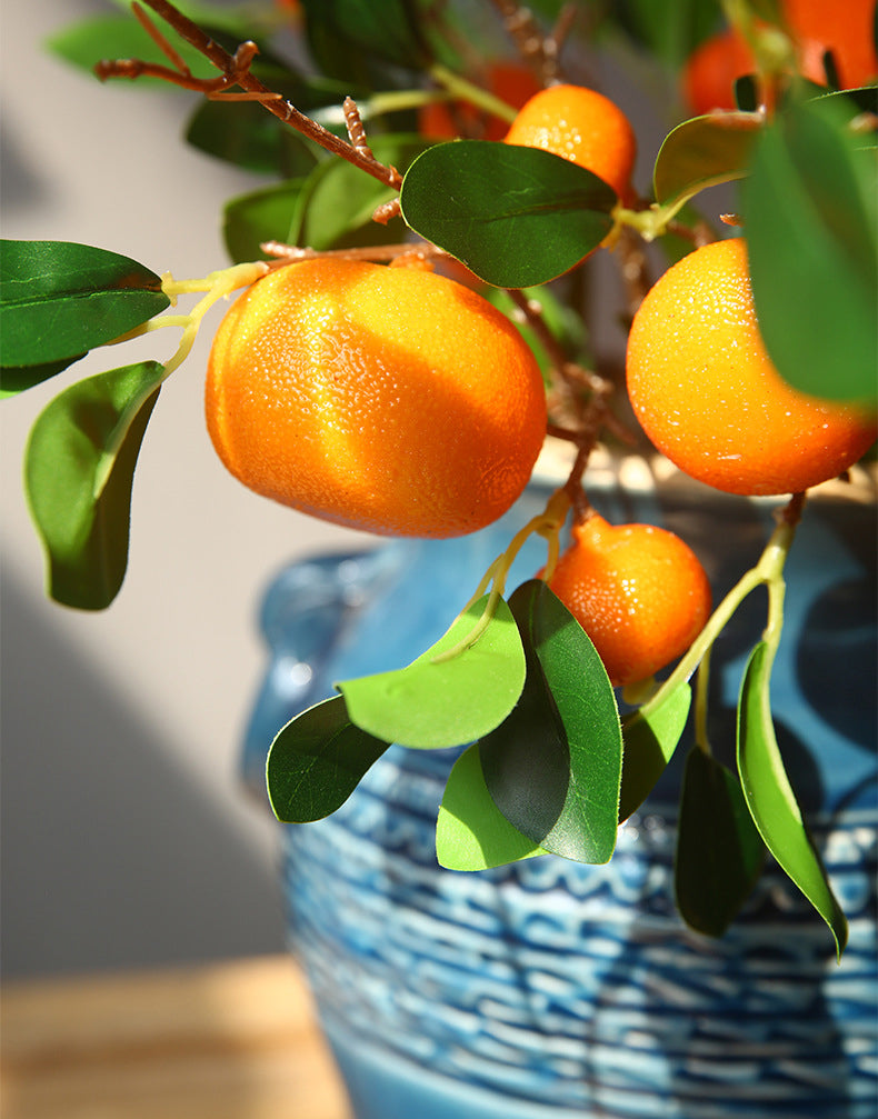 Artificial Kumquat orange fruit