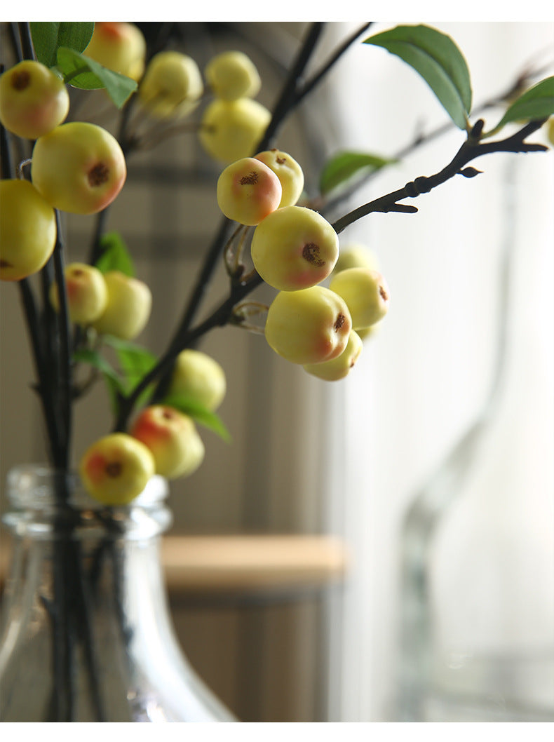 Artificial Flowers Refreshing Small Apple Artificial Fruit