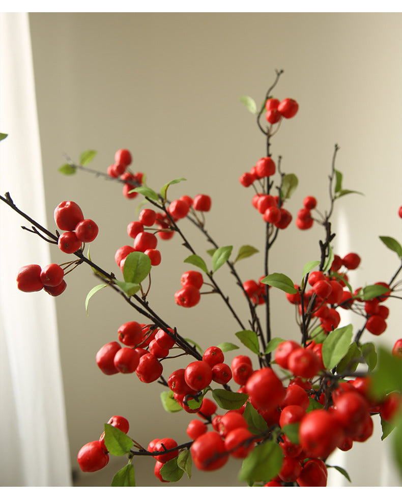 Artificial Flowers Refreshing Small Apple Artificial Fruit