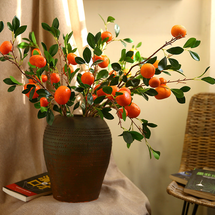Artificial Kumquat orange fruit