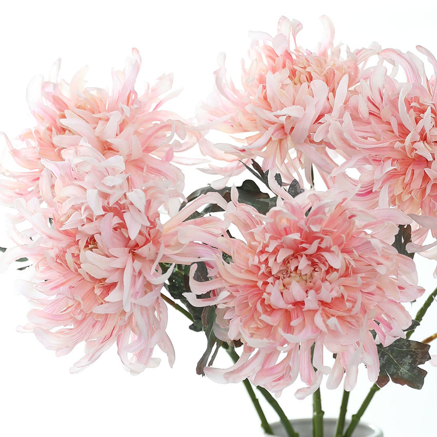 Artificial Chrysanthemum 3D Printed Flower Peony Chrysanthemum Fake Flower