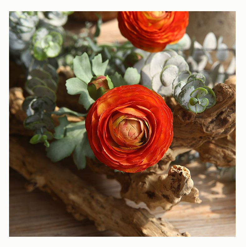Two-Headed Lotus Peony Artificial Flower Fake Flower Arrangement