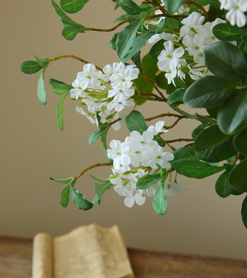 Artificial Flower Blue Mist Flower Home Decoration Photography Prop Fake Flower