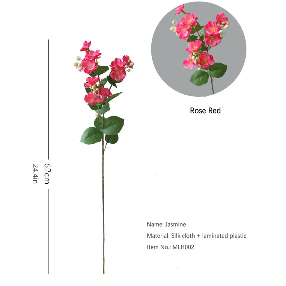 Single Small Jasmine 12pcs - 24.4in