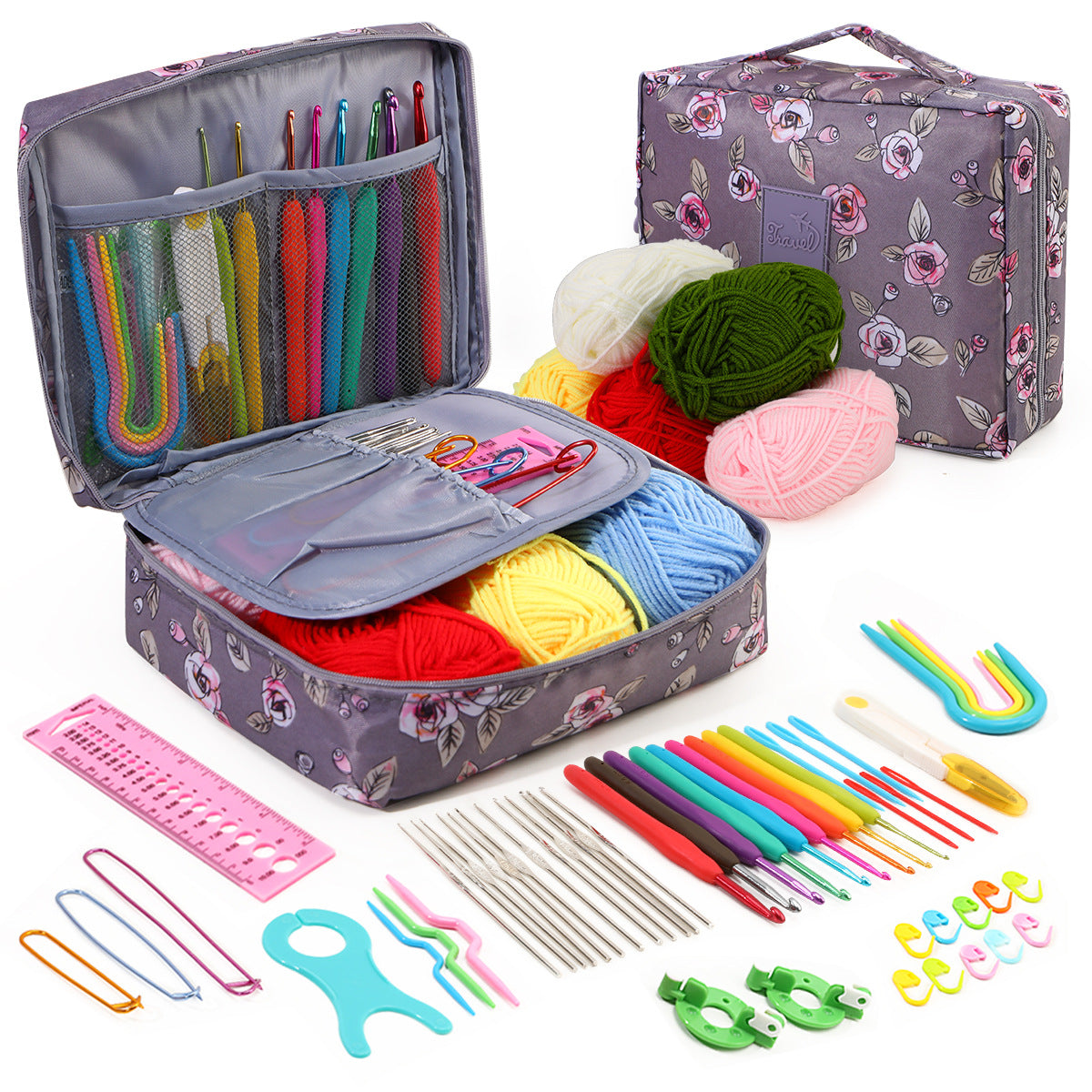 crochet kit and accessories