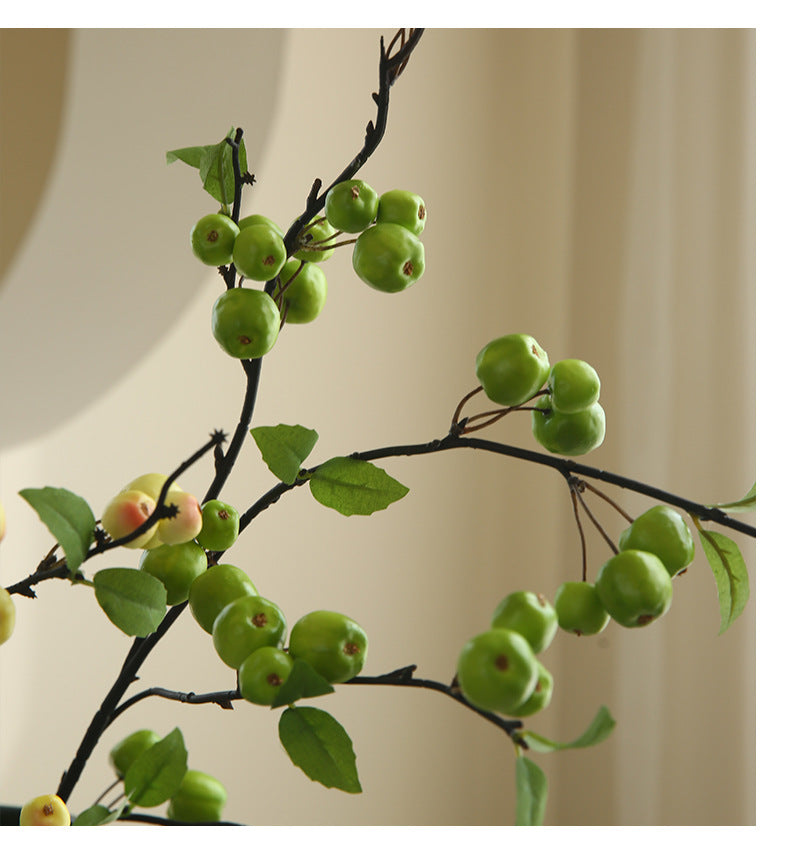 Artificial Flowers Refreshing Small Apple Artificial Fruit