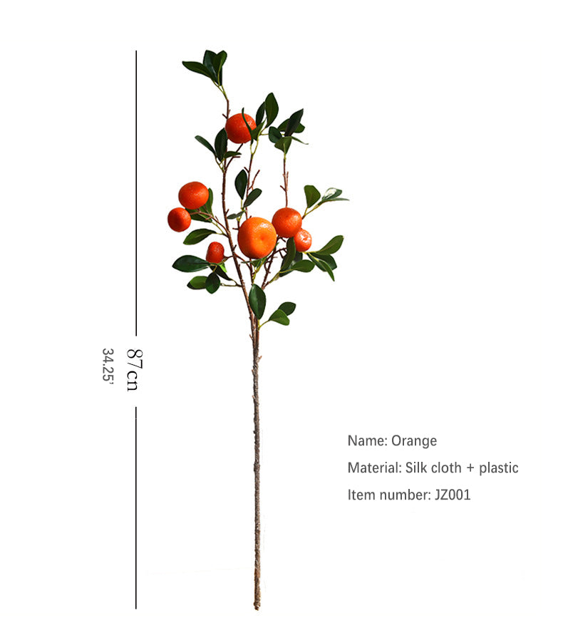 Artificial Kumquat orange fruit