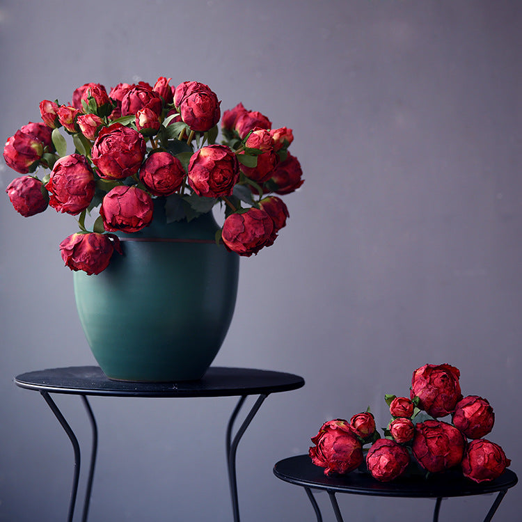 Handwritten Peony Bud Artificial Flower Fake Flower