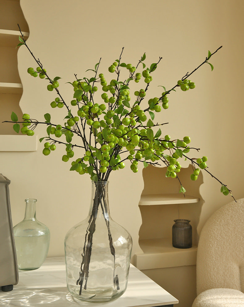 Artificial Flowers Refreshing Small Apple Artificial Fruit