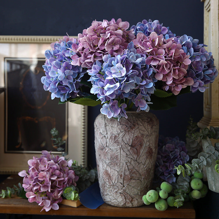 Simulated Snowflake Hydrangea 12pcs - 22.4in