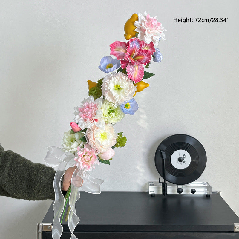 Wedding Ornamental Flower One Meter Bouquet Bridal Bouquet Fake/Artificial Flower