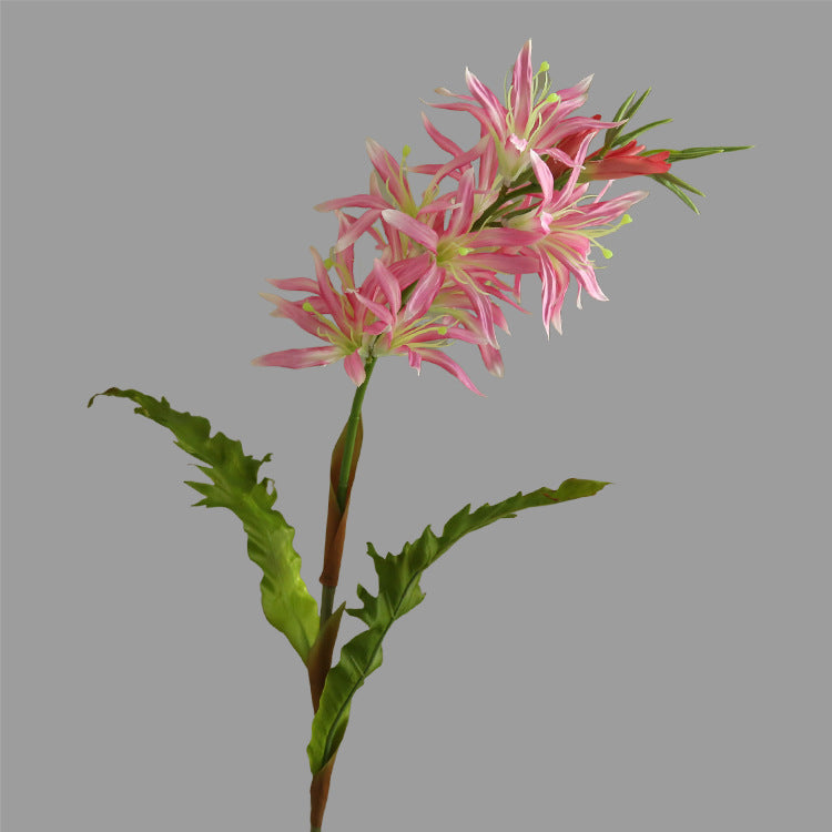 Artificial Flower Single Branch Purple Plum Blossom Indoor Decoration