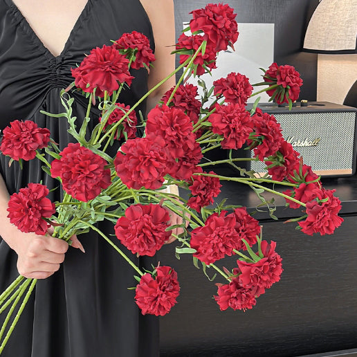 Artificial Flower Cordyceps Silk Flower Decorative Bouquet Home Flower Arrangement