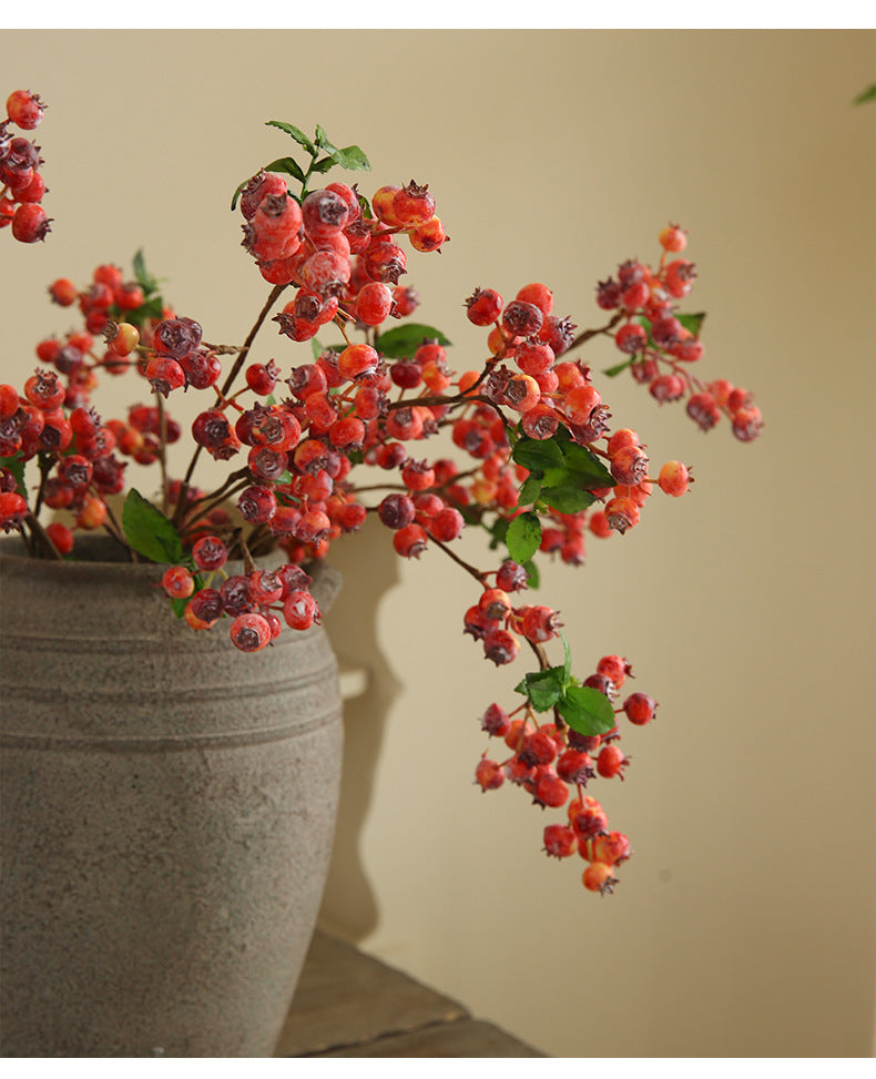 Artificial Blueberry Fruit  Room Decoration Photography Props Artificial Flower