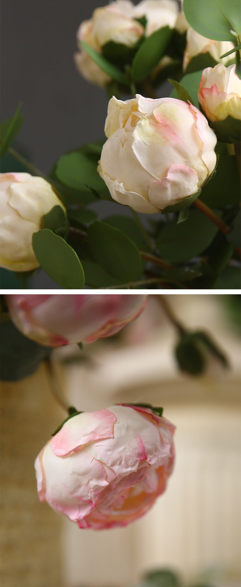 Handwritten Peony Bud Artificial Flower Fake Flower