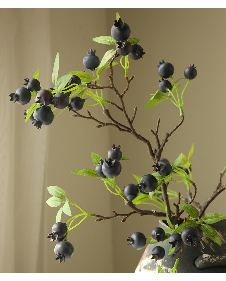 Artificial Hawthorn Fake Flower Fake Fruit Decoration Display