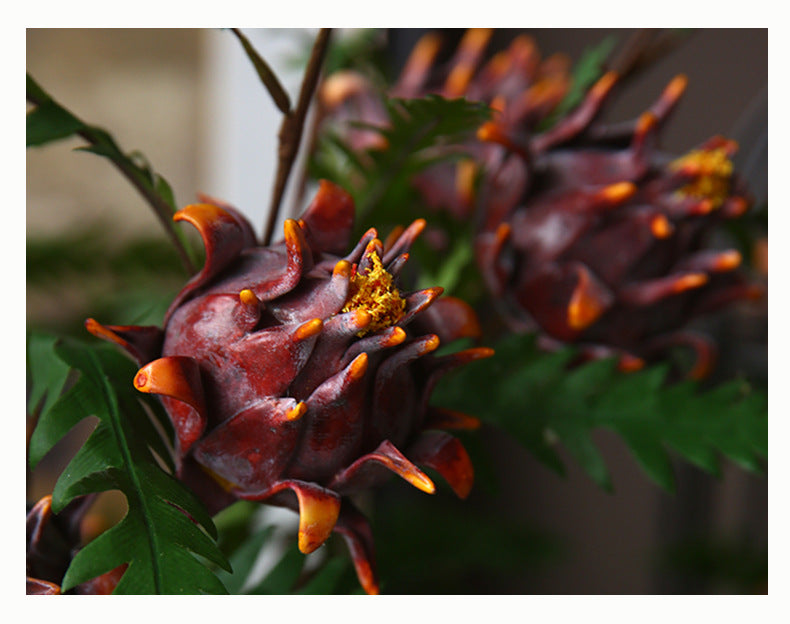American Style 2-Head Imperial Flower Artificial Flower Fake Flower