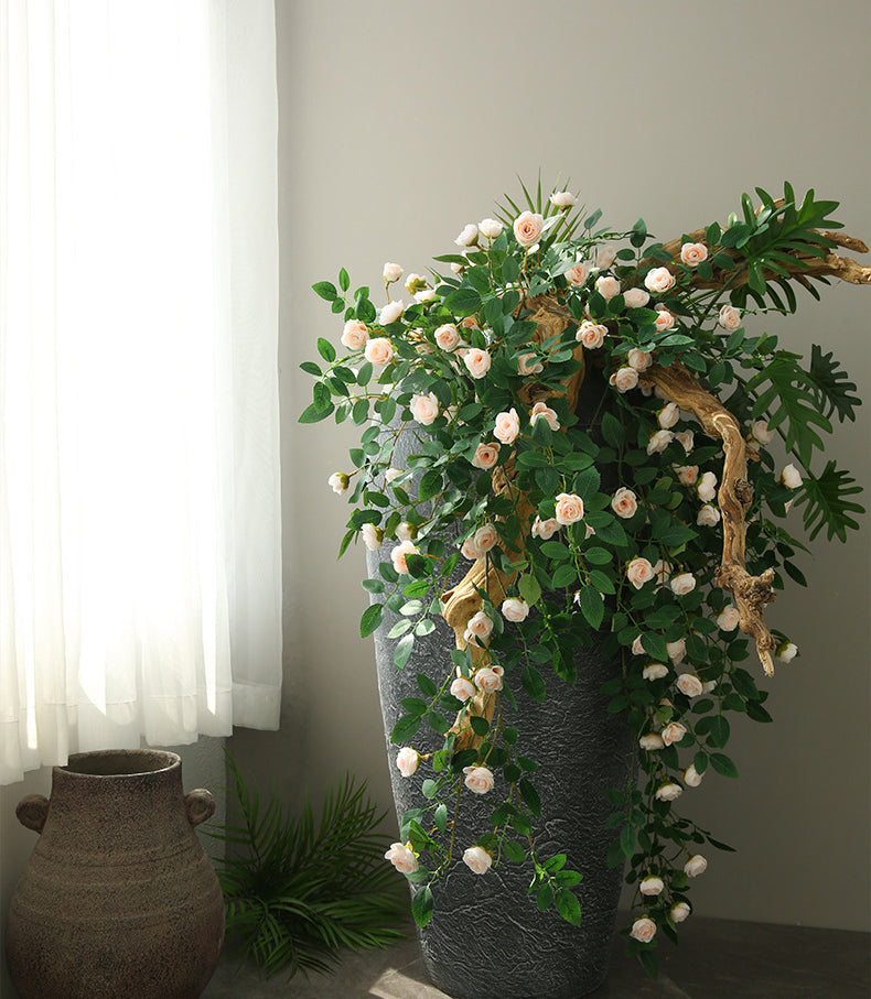 Artificial Flowers Floral Fake Flowers Scene Arrangement Rose Flower Rose