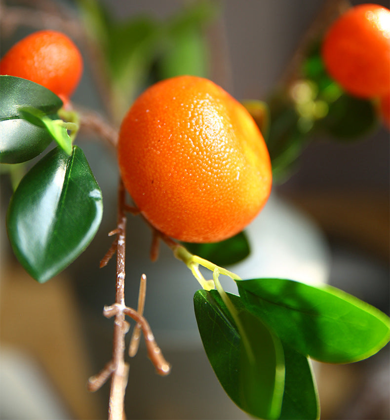 Artificial Kumquat orange fruit