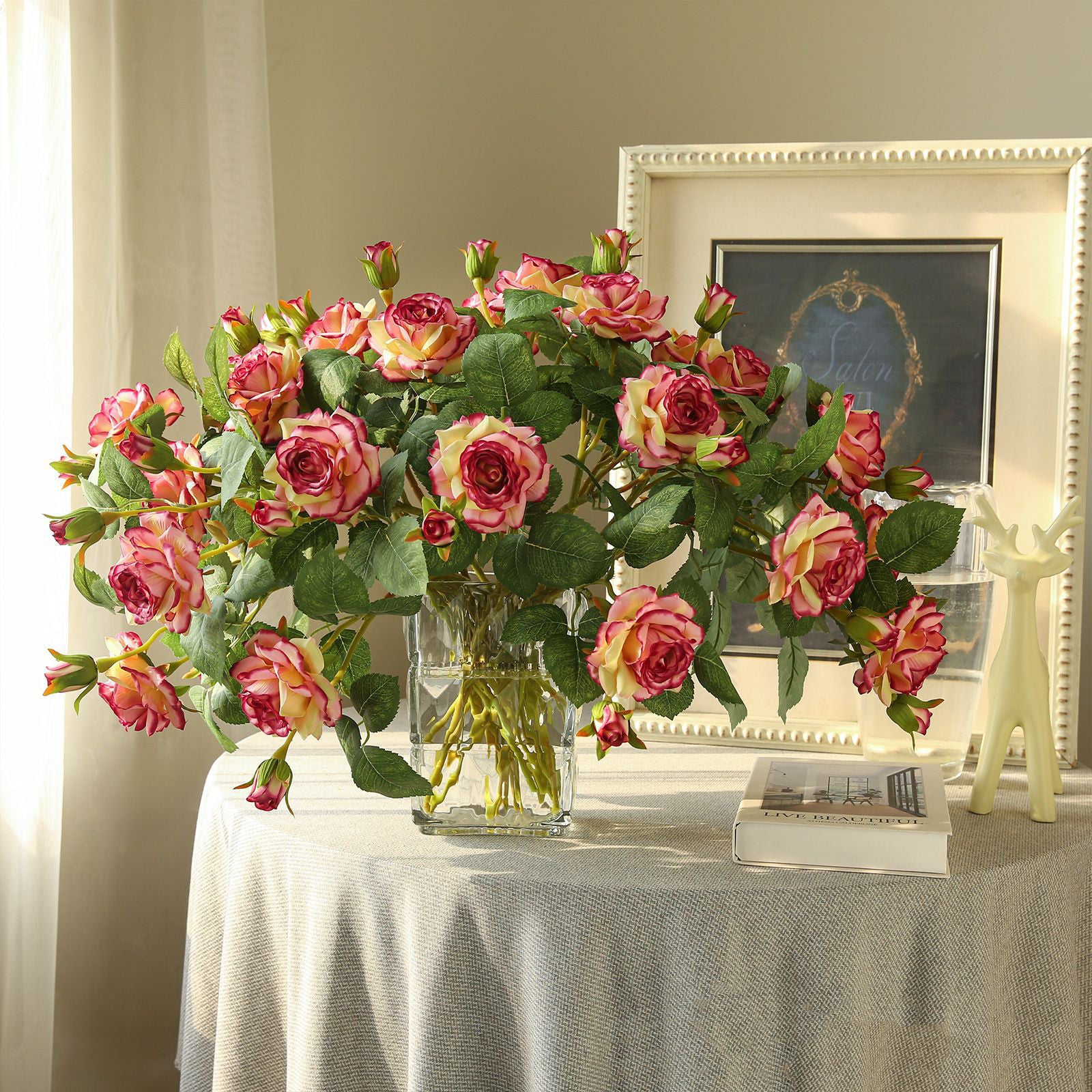 Artificial Flower Fragrant Rose Home Decoration Fake Flower
