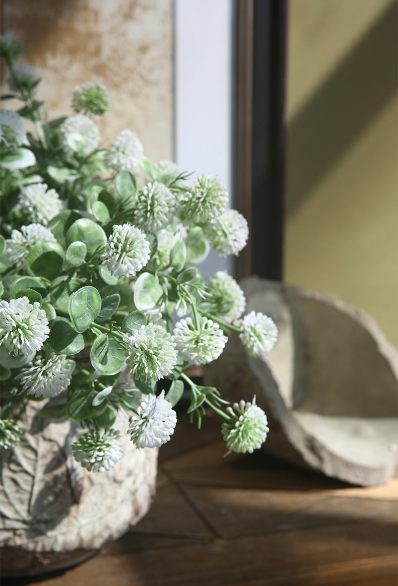 Five-Pronged Fireball Flower Artificial Flower Fake Flower