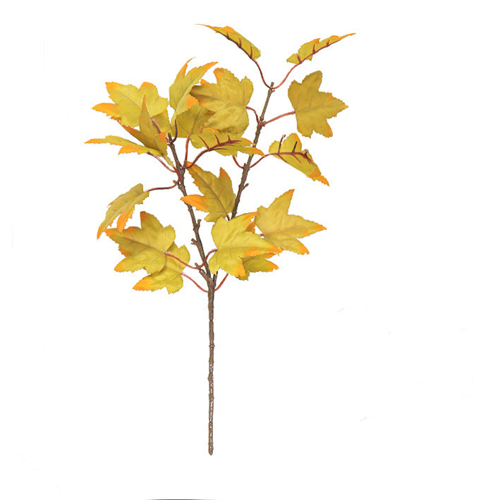 Artificial Maple Leaf 12pcs - 15.75in
