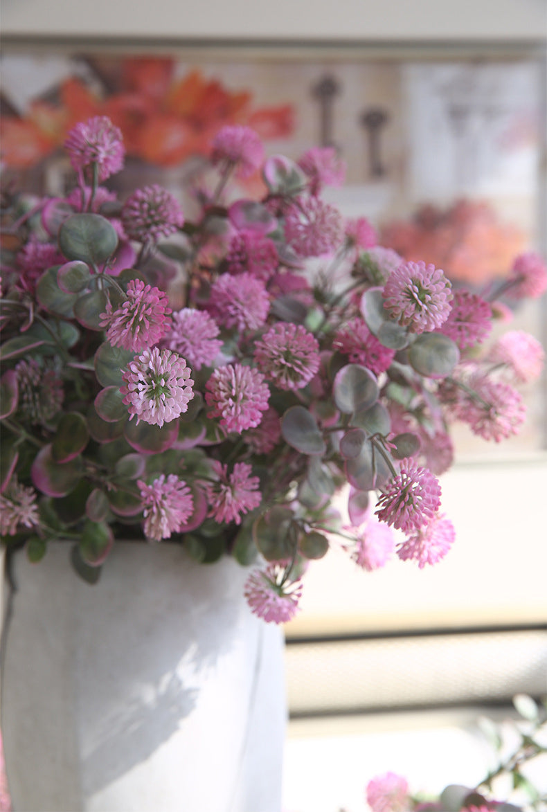 Five-Pronged Fireball Flower Artificial Flower Fake Flower