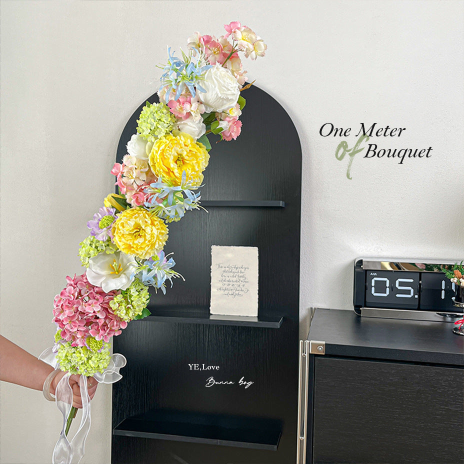 Wedding Ornamental Flower One Meter Bouquet Bridal Bouquet Fake/Artificial Flower