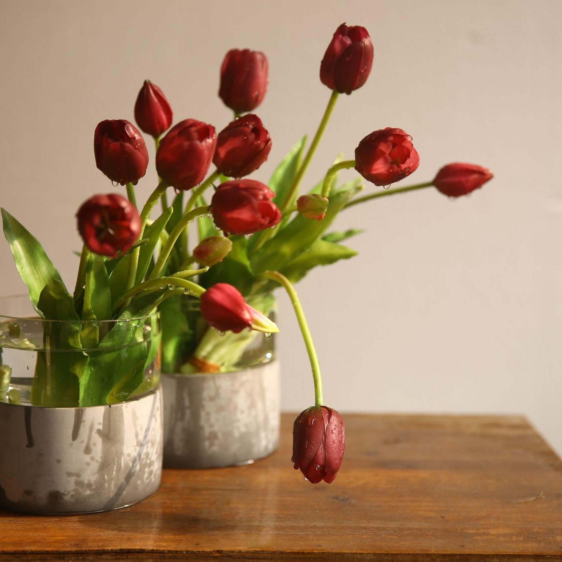 Moisturizing Five-Headed Tulip Bouquet Artificial Flower Decoration Home Decor