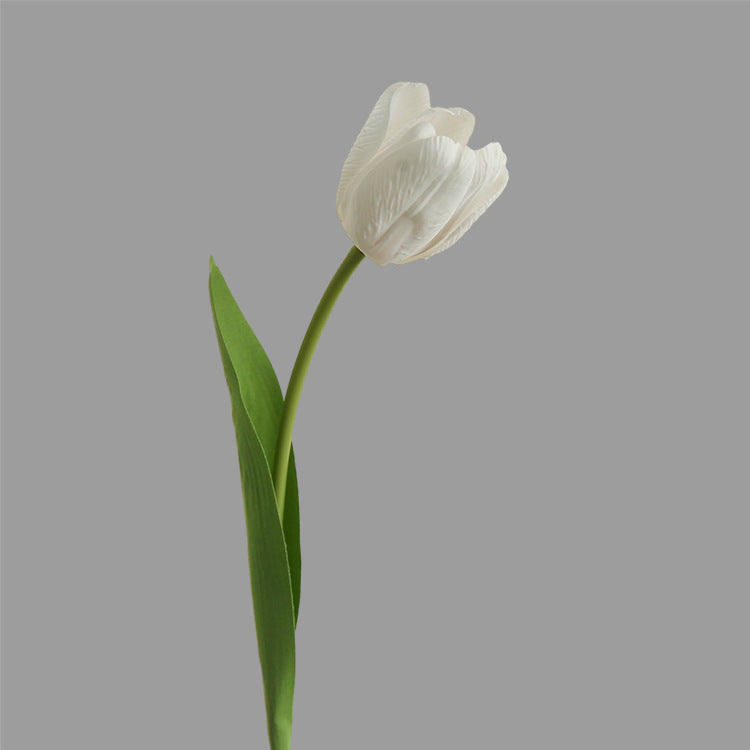 Artificial Flower Single Stem Realistic Tulip Home Decor  Artificial Flower Arrangement