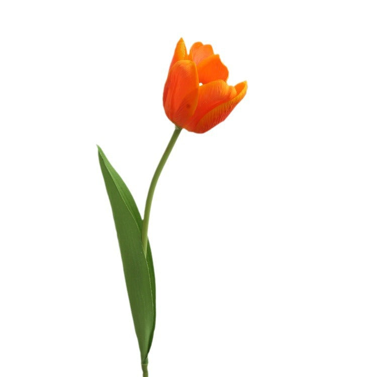 Artificial Flower Single Stem Realistic Tulip Home Decor  Artificial Flower Arrangement