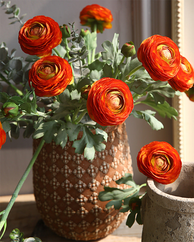 Two-Headed Lotus Peony Artificial Flower Fake Flower Arrangement
