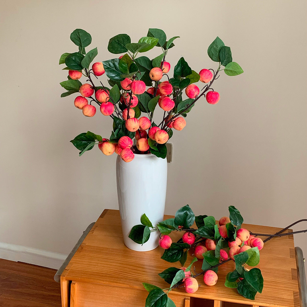 Artificial Apple Branch Artificial Frosty Apple Tree Branch Fruit