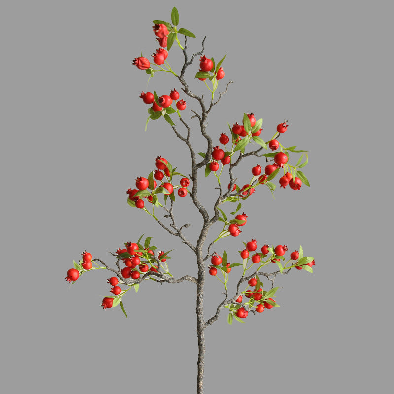 Artificial Hawthorn Fake Flower Fake Fruit Decoration Display