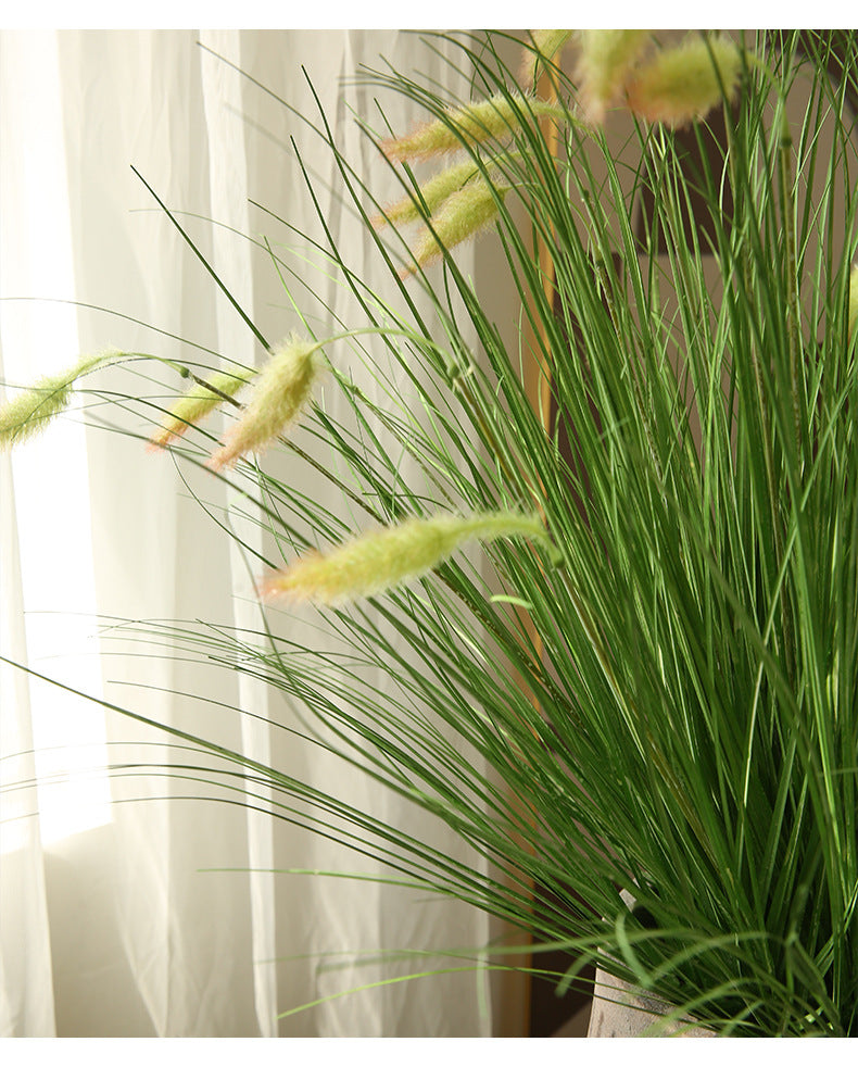 Artificial Flower 5-Headed Dog Tail Grass Bundle Fake Flower Decoration