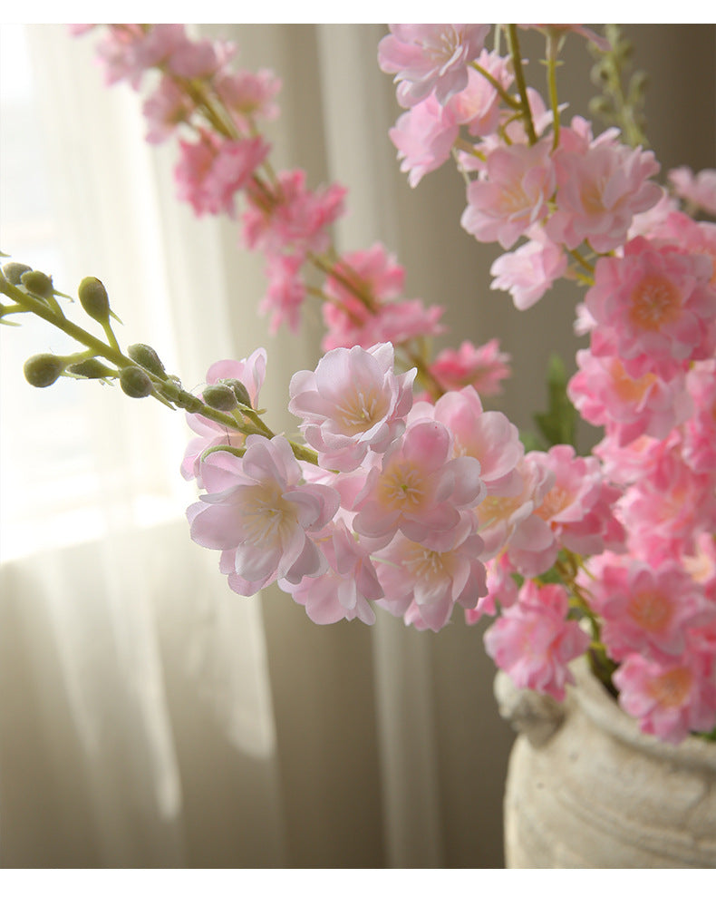 New Simulation Spring Color Delphinium Home Decoration Fake Flower
